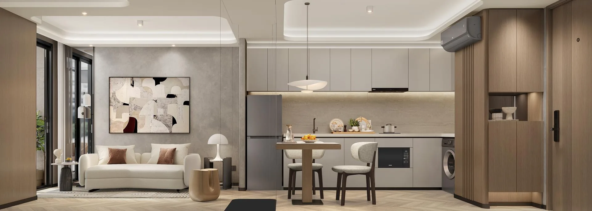 Интерьер 1 Bedroom в LEVEL Pratumnak