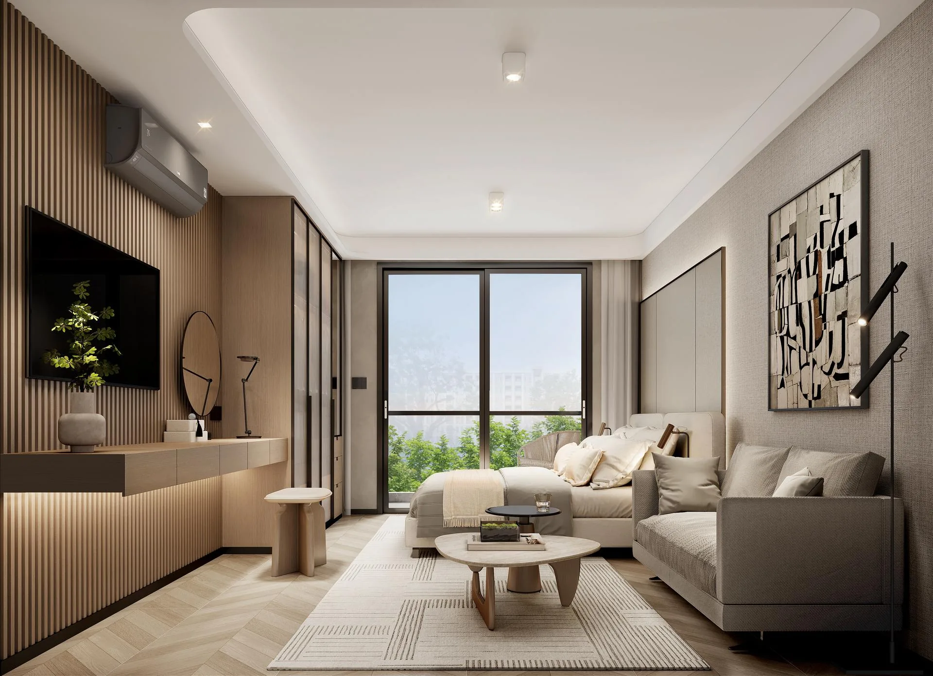 Интерьер Studio в LEVEL Pratumnak
