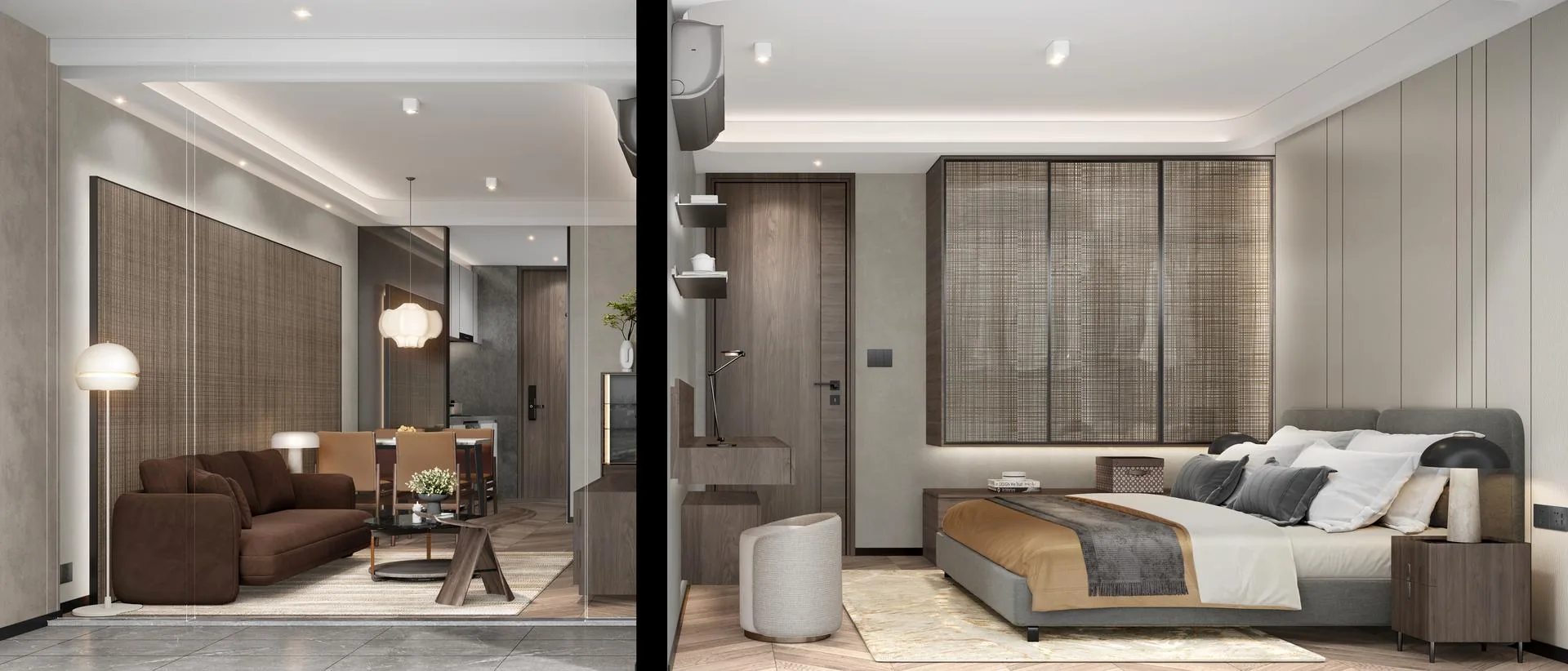 Интерьер 2 Bedroom в LEVEL Pratumnak